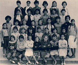 ECOLE PAUL BERT FILLES 1960 CM2